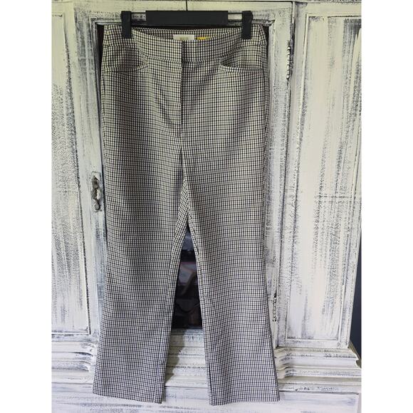 Anthropologie Maeve Plaid Crop Pants - New Size 4 - Picture 5 of 5